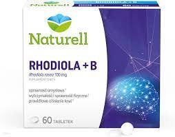 Naturell Rhodiola Różeniec górski 60 tabl.- Pamięć, Stres