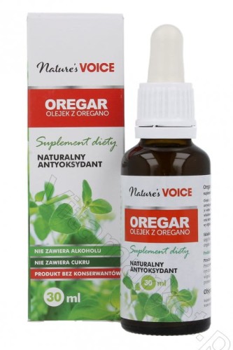 Nature's Voice Sp.z o.o. Oregar Olejek z Oregano 30 ml