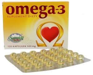 Naturell Omega 3, miej serce jak dzwon, 120 kapsułek