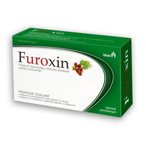 Furoxin z żurawiną na drogi moczowe 60 tabletek