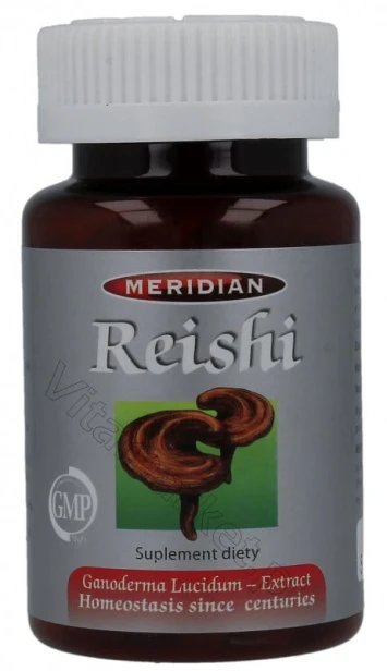 Meridian Grzybek Reishi (Ganoderma Lucidum) 60 kapsułek
