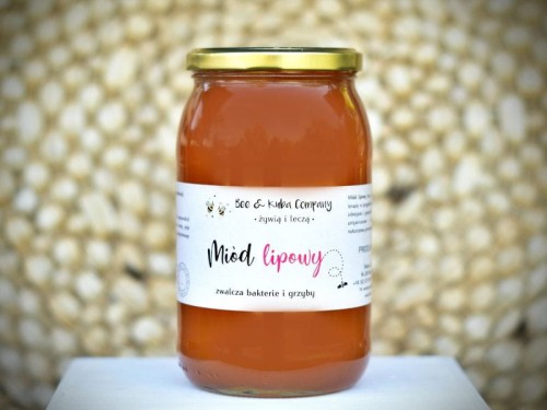 Bee&amp;Kuba Company Miód lipowy 1 l