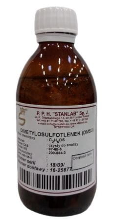 Stanlab DMSO Dimetylosulfotlenek CZDA 250 ml