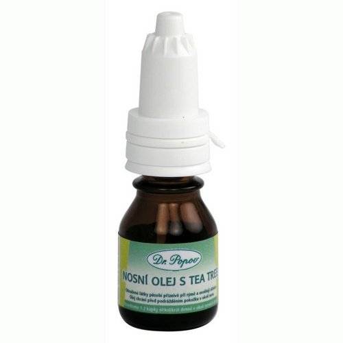 Dr Popov olej do nosa tea tree oil 10 ml