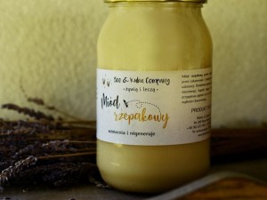 Miód rzepakowy, 1 l