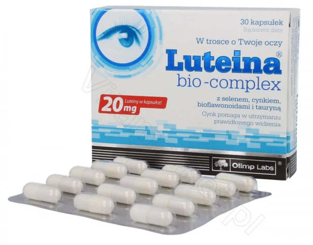 Olimp Luteina bio-complex 30 kapsułek - Olimp Labs ochrona wzroku