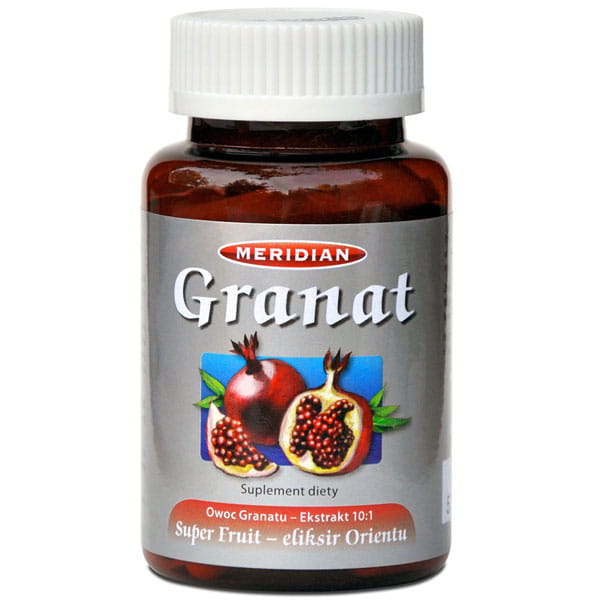 Meridian Granat ekstrakt 10:1 60 kapsułek