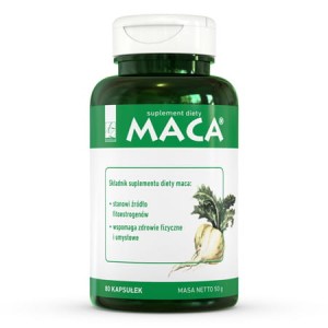 A-Z Medica Maca zalecana w stanach zmęczenia, 80 kapsułek