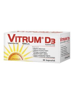 Vitrum D3, 60 kapsułek