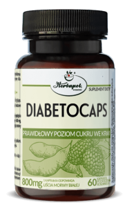 Diabetocaps, morwa biała i fasola, 60 kapsułek