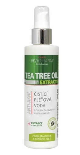 Vivaco tonik do twarzy z olejkiem z drzewa herbacianego 200 ml