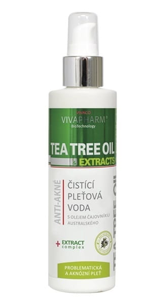 Vivaco tonik do twarzy z olejkiem z drzewa herbacianego 200 ml