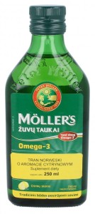 Möller's Tran Norweski, 250 ml