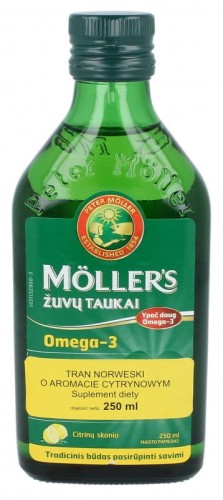 Möller's tran norweski 250 ml