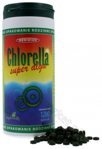 Meridian Chlorella super alga 1200 tabletek