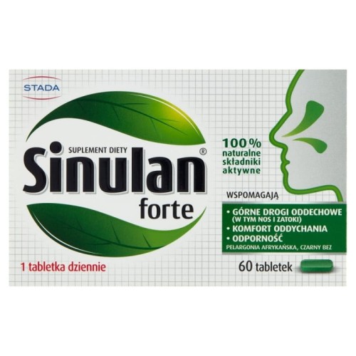 Sinulan Forte 60 tabletek