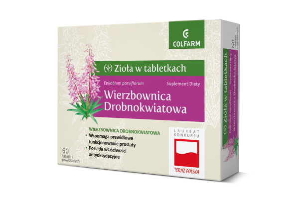 Colfarm wierzbownica wielokwiatowa 60 tabletek