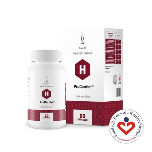 DuoLife Medical Formula ProCardiol na zdrowe serce 60 kapsułek