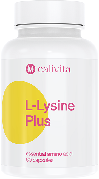 Calivita l-lysine plus L-Lizyna witamina C 60 kapsułek