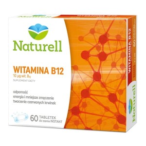 Naturell Witamina B12, 60 tabletek