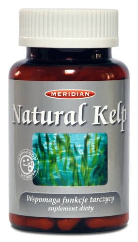 Meridian natural kelp tarczyca 60 kapsułek