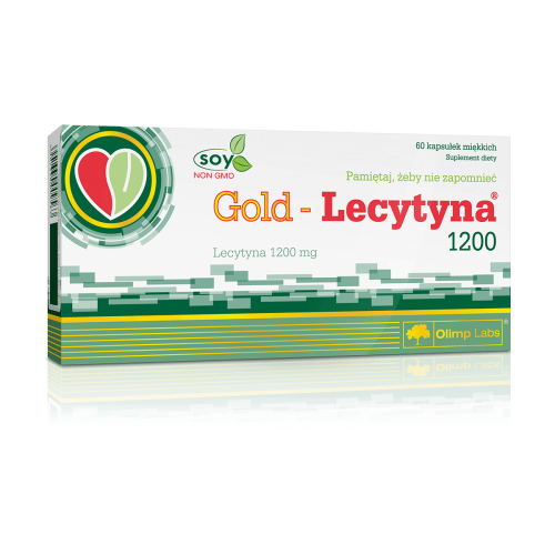 Olimp Gold Lecytyna, na pamięć i koncentrację, 60 kapsułek