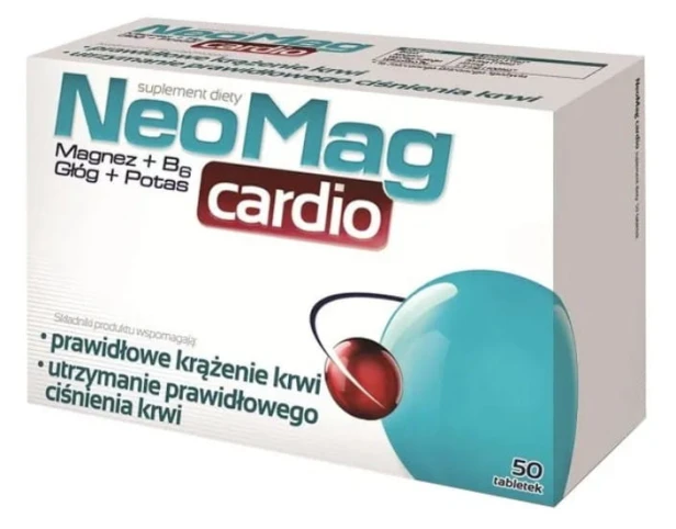 Aflofarm NeoMag cardio magnez 50 tabletek