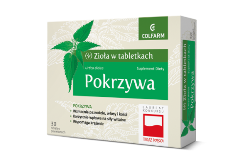 Colfarm pokrzywa 30 tabletek