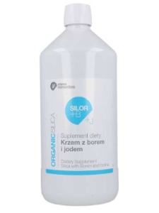 Krzem z borem i jodem Silor B+J Invex Remedies, 1000 ml