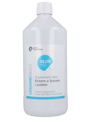 Krzem z borem i jodem Silor B+J Invex Remedies 1000ml