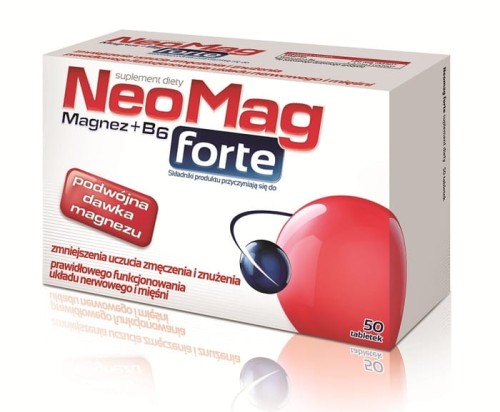 Aflofarm neomag forte z magnezem i witamina b6 50 tabletek