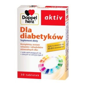 Doppelherz aktiv dla diabetyków, 30 tabletek