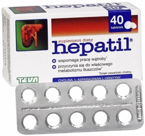 Teva Hepatil wątroba 40 tabletek
