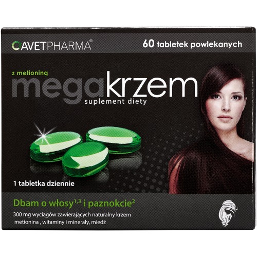 AvetPharma megakrzem z metioniną 60 tabletek