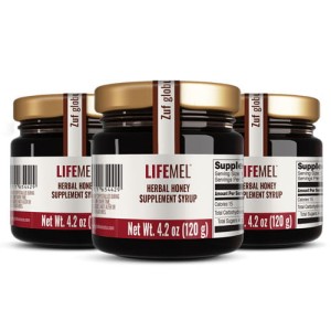LifeMel najdroższy miód na Świecie 3 x 120 g