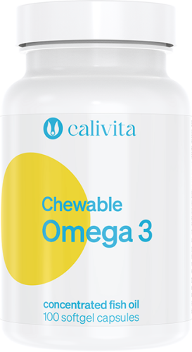 Calivita chewable omega 3 100 kapsułek