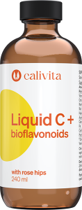 Calivita Witamina C w płynie z bioflawonoidami i Owocem Dzikiej Róży, 240 ml