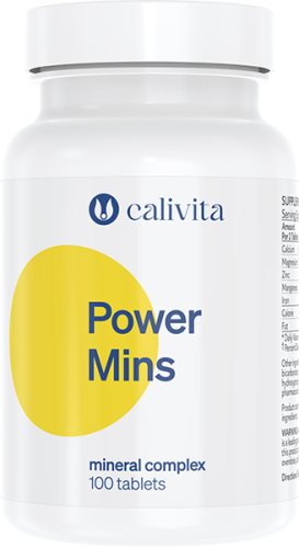 Calivita power mins składniki mineralne 100 tabletek