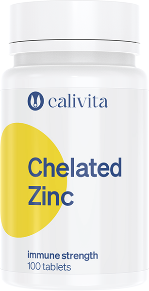 Calivita chelated zinc chelat cynku 100 tabletek