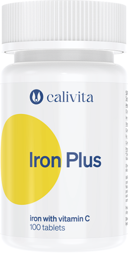 Calivita iron plus żelazo 100 tabletek