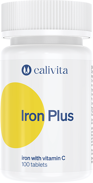 Calivita iron plus żelazo 100 tabletek