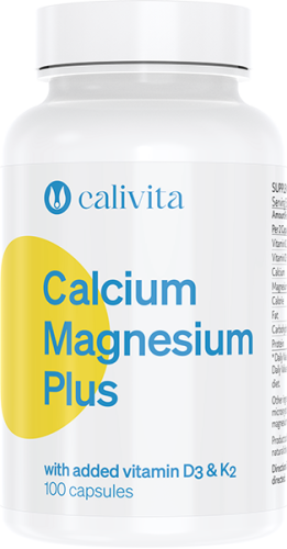 Calivita calcium magnesium plus wapń magnez 100 tabletek