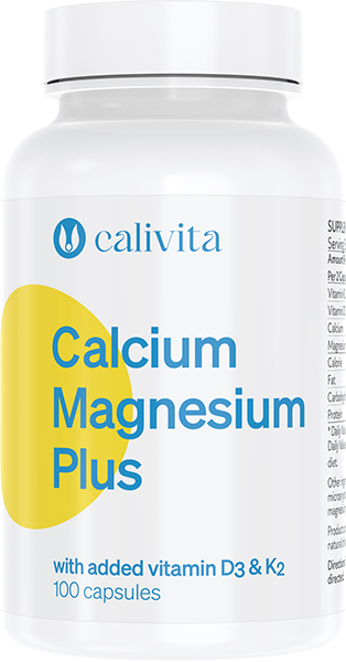 Calivita calcium magnesium plus wapń magnez 100 tabletek