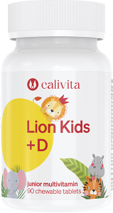 Calivita Lion Kids witamina D, 90 tabletek