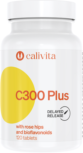 Calivita c 300 plus owocem dzikiej róży i bioflawonoidami 120 tabletek