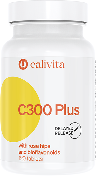 Calivita c 300 plus owocem dzikiej róży i bioflawonoidami 120 tabletek