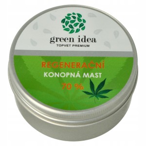 Regeneracyjna maść z konopi 70% do twarzy i ciała, 100 ml