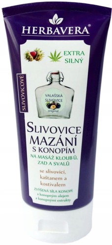 Herbavera balsam konopny z śliwowicą z konopią 200 ml