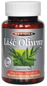 Meridian Liśc Oliwny, 60 kapsułek