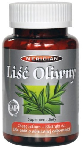 Meridian liść oliwny 60 kapsułek